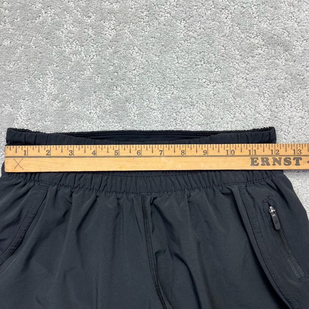 Lululemon Tracker Shorts Womens Size 6 Black V 4" Active Running Gym Lined - Picture 10 of 14